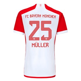Camisolas FC Bayern de Munique Thomas Muller 25 1º Equipamento Principal 2023-24 Manga Curta